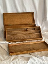 Antique solid Oak paintbrush