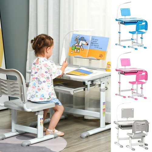 Kids study desk - study, set