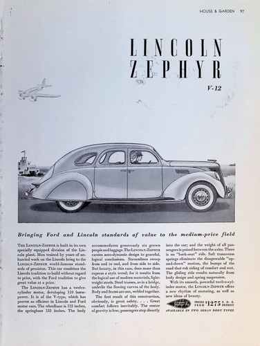 Original 1937 lincoln zephyr - original,
