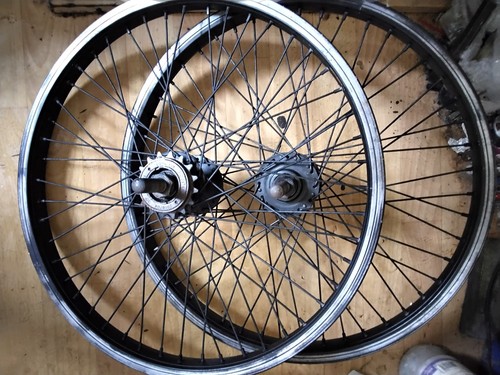 Bmx wheels pair 14mm - wheels,