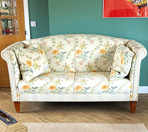 Floral seater sofa - floral, 2