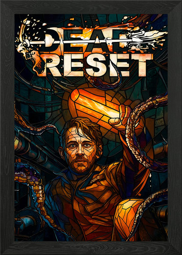 Dead reset stained glass - stained, art