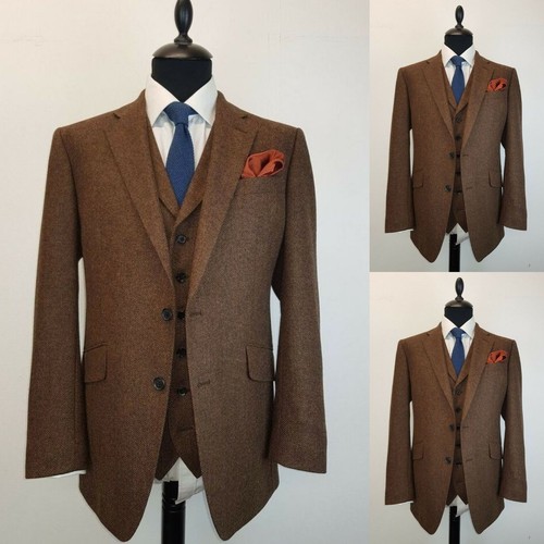 Tweed men suits vintage - tweed,