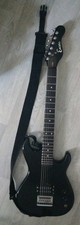 Rare ENCORE Electric Guitar Black Single Humbucker