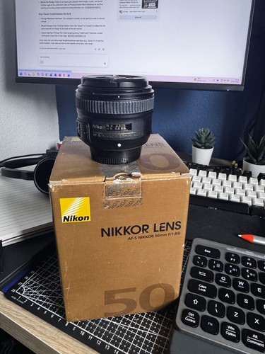 Nikon nikkor 50mm - af-s,