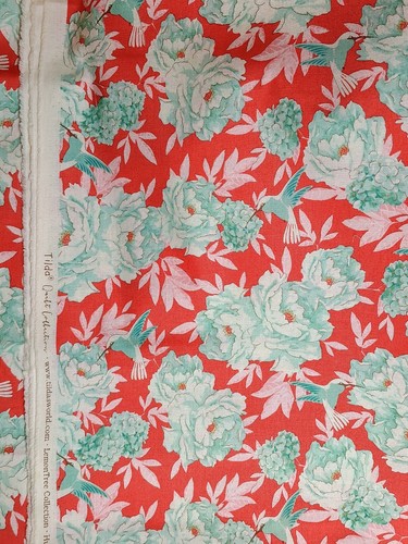 Tilda fabric lemon - tree, sold
