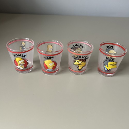The simpsons shot glasses - simpsons,