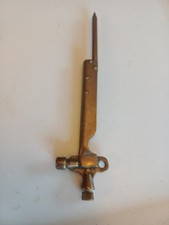 Vintage Miners Brass Shot Tool