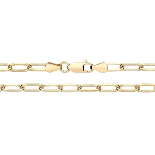 9ct yellow gold silver 4mm - gold,