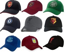 ADULT MENS BASEBALL CAP 58cm FOOTBALL CLUB CRESTED SPORTS  HAT