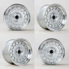 White Label Classic 15" 8.25J Alloys 4x100 VW Scirocco Jetta Bottletop BMW E30