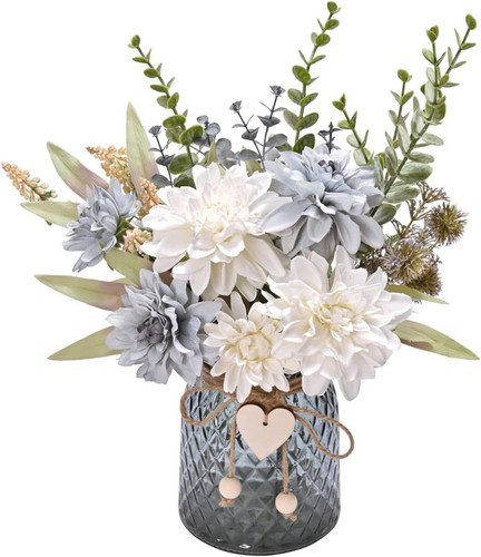 Fake flowers with vase - fake,