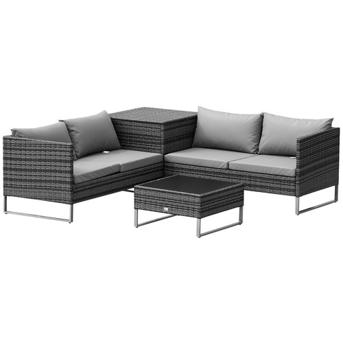 Outsunny rattan garden - outsunny,