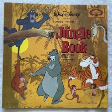 WALT DISNEY - THE JUNGLE BOOK SOUNDTRACK - VINYL LP - HALLMARK HMA226 - 1969