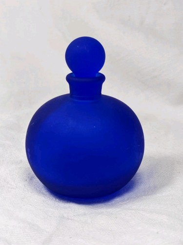 Vintage cobalt blue - vintage, frosted