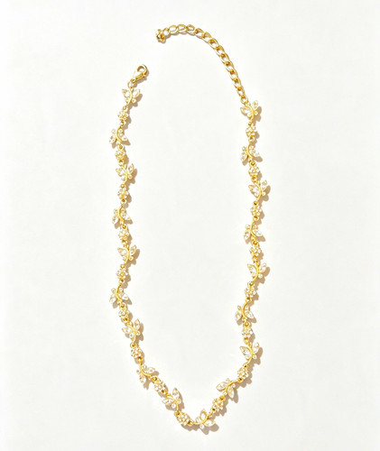 Gold plated clear crystal - plated,