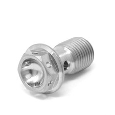 Titanium BREMBO fit Banjo Bolt Cross Drilled Safety Wire 992-03-31SC Ducati KTM