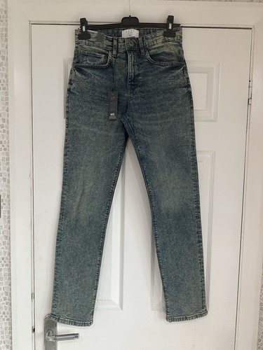 Youths faded denim jeans - faded,