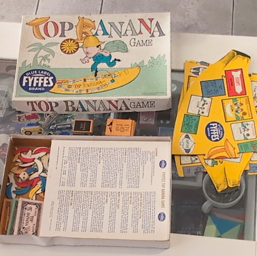 Fyffes top banana game - banana, vintage