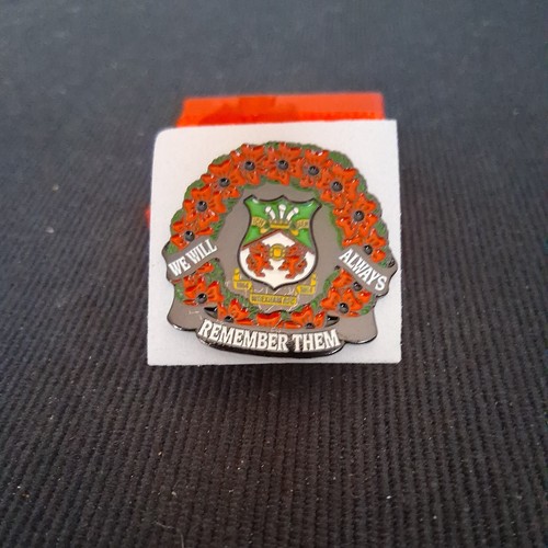 Wrexham pin badge will - pin,