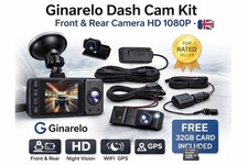 Ginarelo Front & Rear Dash Cam