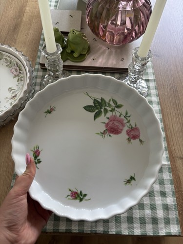 Reclaimed vintage flan dish - flan,