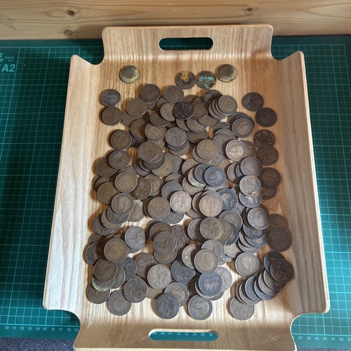 2kg king george pennies - king,