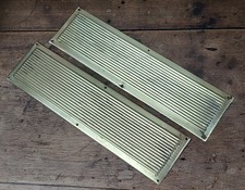 Pair of Reclaimed Brass Door