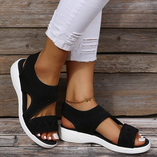 Womens ankle strap ladies flat - ankle,
