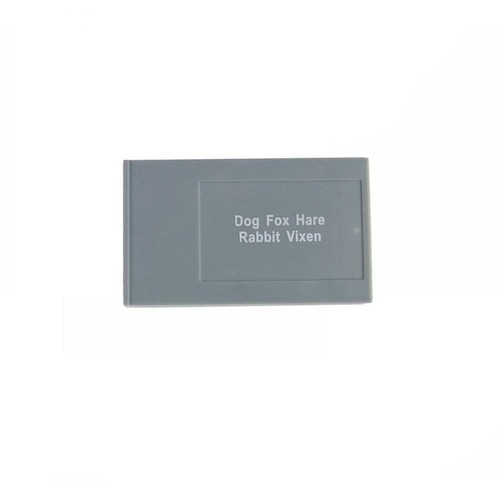 Fox card for - for, 2018