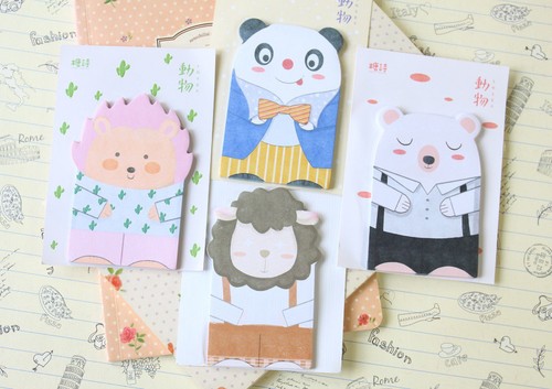 Cute animal paper shapes - cute,