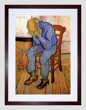 VAN GOGH OLD MAN IN SORROW ON THRESHOLD ETERNITY 1890 ART PRINT B12X2108