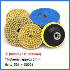 Diamond polishing pads - polishing, 3"