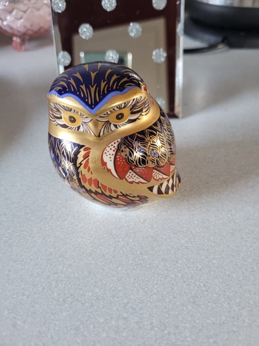 Royal crown derby owl - royal,