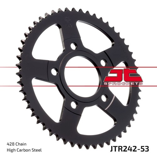 Steel rear sprocket - steel,