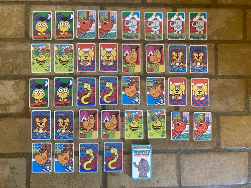 Trumpet card game 1978 - card,