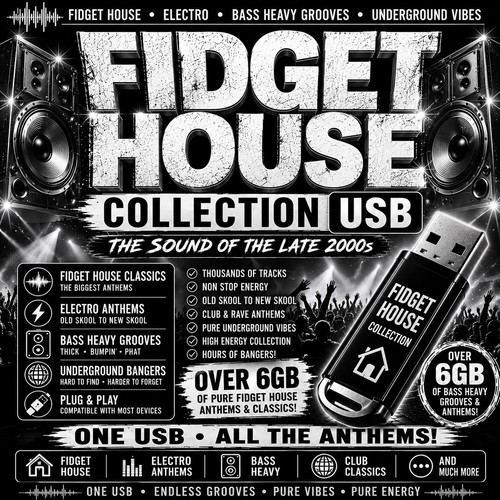 Fidget house collection usb - house,