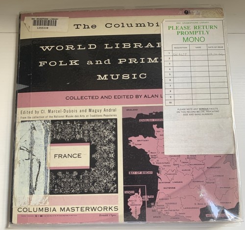 Alan lomax french - french, folk