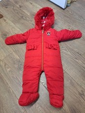 Baby Girls 6-9 Months Disney Minnie Mouse All In One Coat (B458)