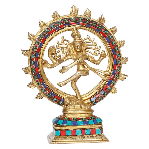 Brass natraj statue - natraj, lord