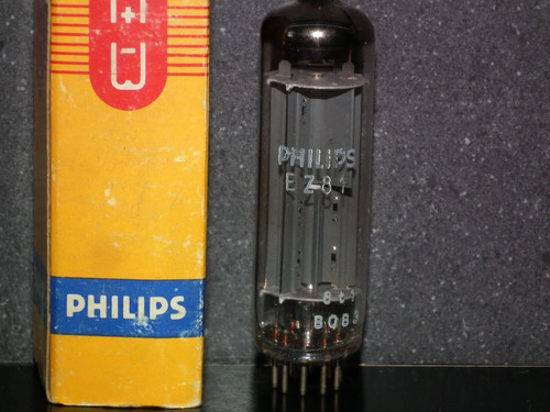 Ez81 philips mullard - mullard, 6ca4