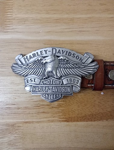 Harley davidson metal - metal, belt
