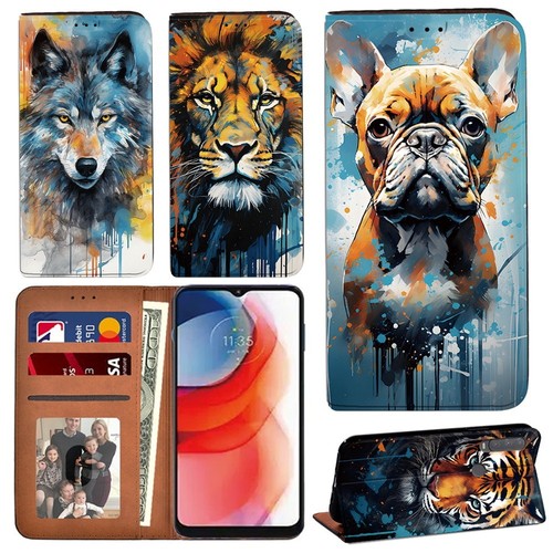 Leather stand phone - pu,