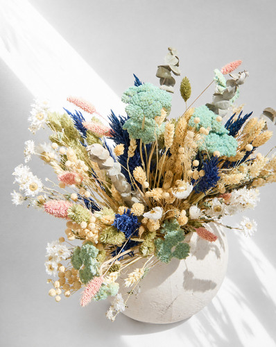 Cottage flowers dried - dried, flower