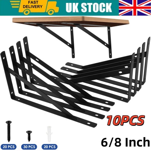 Pieces shelf brackets heavy - 10,