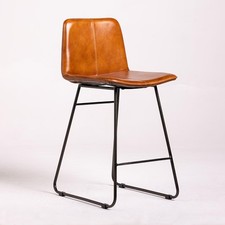Richmond Bar Stool Tan Genuine