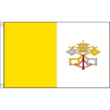 Vatican City Pope Flag Table