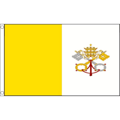 Vatican city pope flag table - pope,