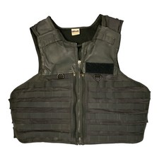 Hawk Black Tactical Molle Vest And Body Armour Cover !COVER ONLY! Grade C