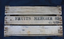 Genuine Vintage Wooden Crate Box Storage Bushel Fruit Apple Pear C2 As per Photo